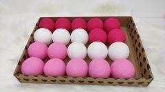 IŞIKLI TOP ( FUŞYA - PEMBE - BEYAZ )
